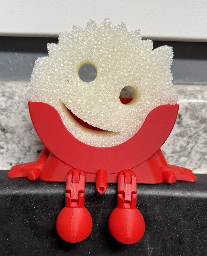 Silly Scrub Daddy Holder