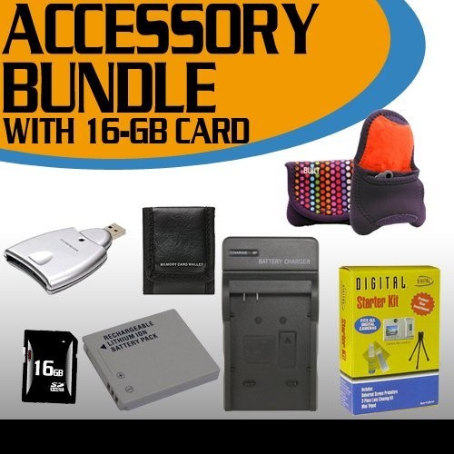 Canon SD1400IS Accessory Saver Bundle 02