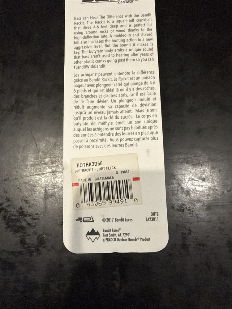 Bandit Rack It 4-6ft Chart Fleck