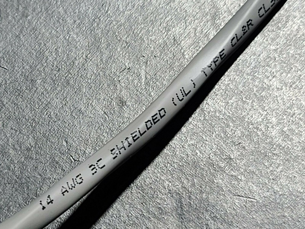 Advanced Digital 11403RSD 14/3C Shielded Riser Alarm/Communication Cable /50ft