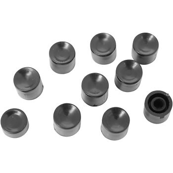 Drag Specialties Handlebar Switch Button Gap Black 10 Pack for 72-81 Harley