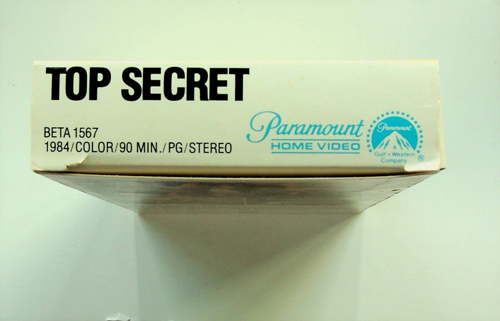 Top Secret! (1984) - Paramount Home Video - Pre-owned