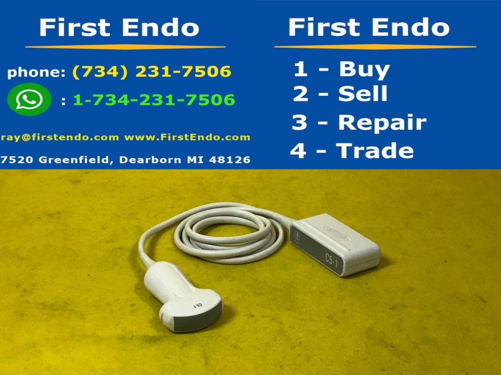 Philips C5-1 Curved Array Convex Abdominal Probe Transducer