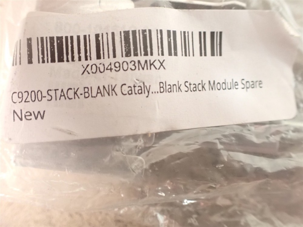 Cisco C9200-STACK-BLANK Catalyst 9200 Stack Blank Covers 800-104610-01 (EE3)