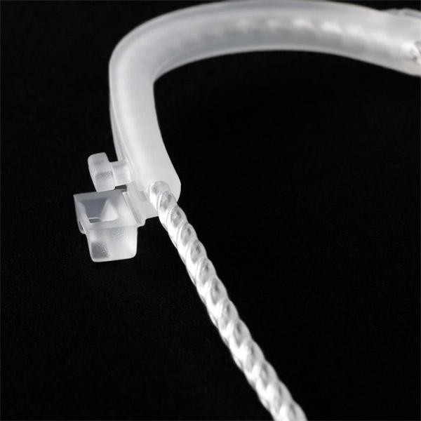 Final FI-EHBCL Ear Hooks Type B Clear Secure Fit Silicone Cable Lock Design