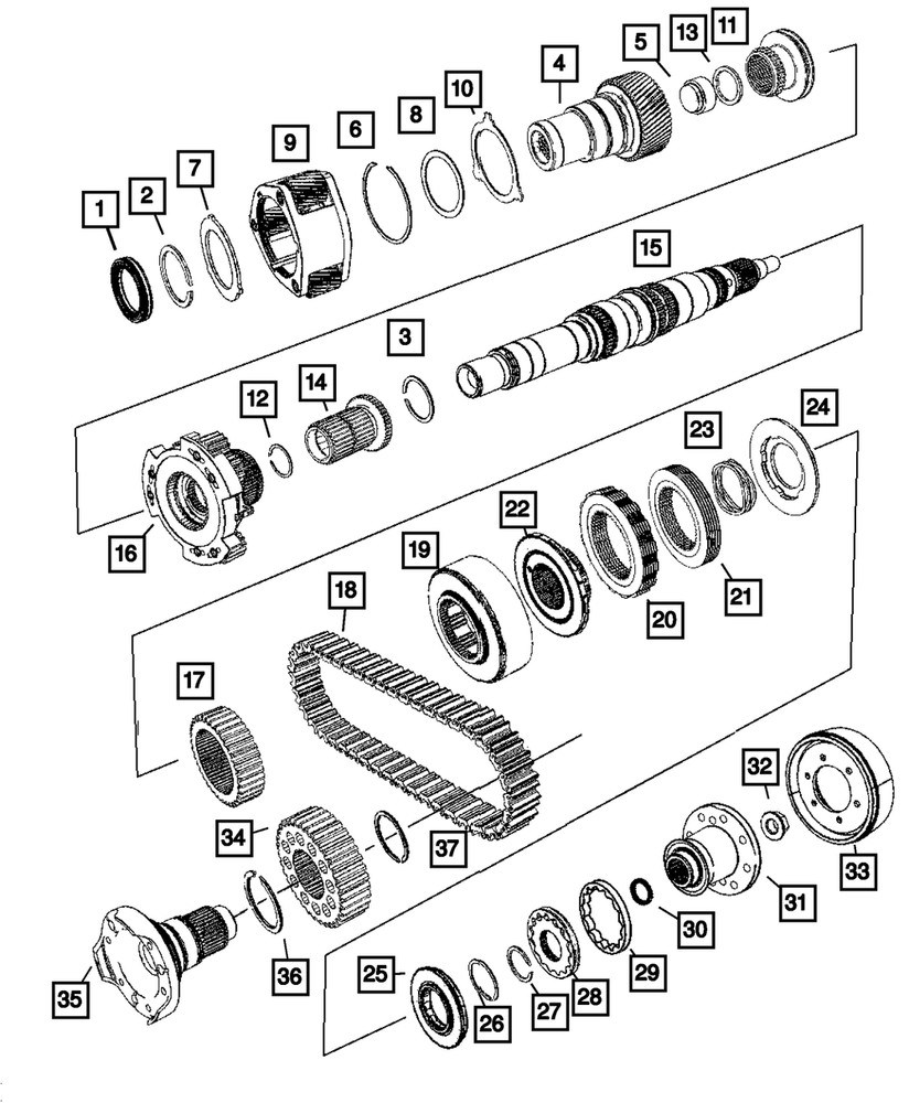 Genuine Mopar Thrust Bearing 5161962AA