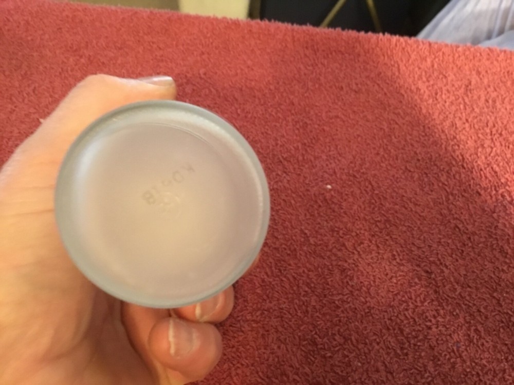Empty Estée Lauder Youth Dew Creamy Milk Bath Bottle