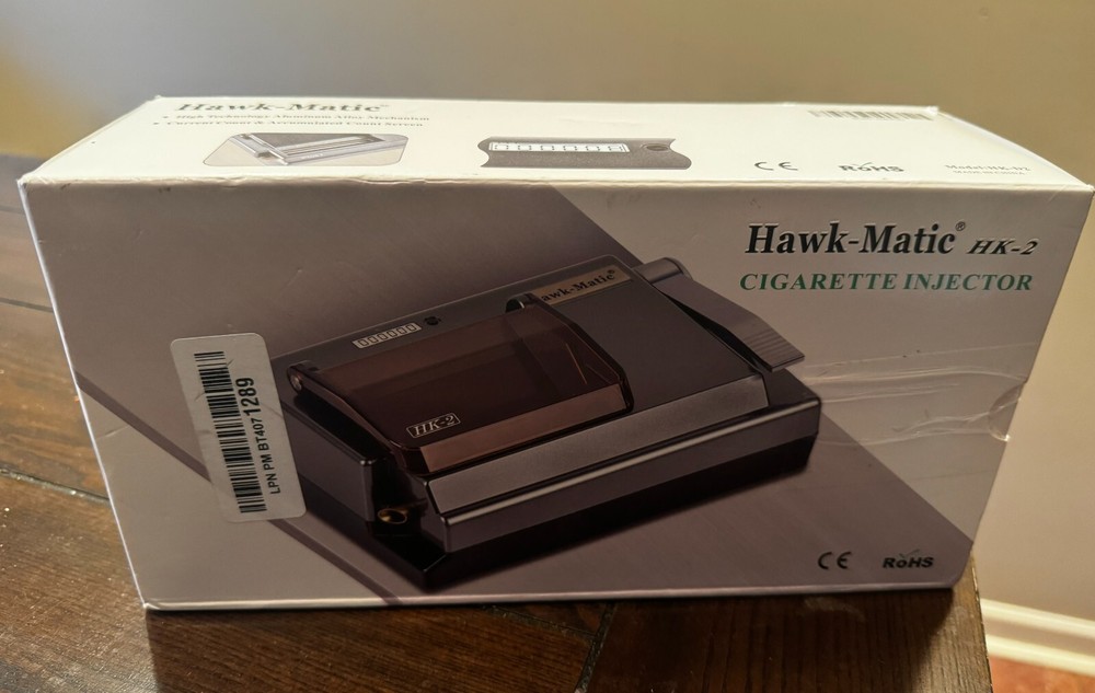 Hawk-Matic Plus 1 HK-2 Cigarette Injector Electric