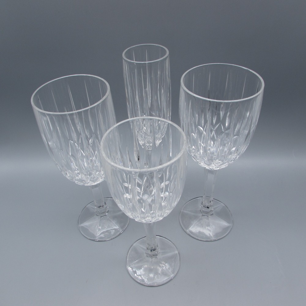 Gorham Crystal Regalta 4pc Place Setting