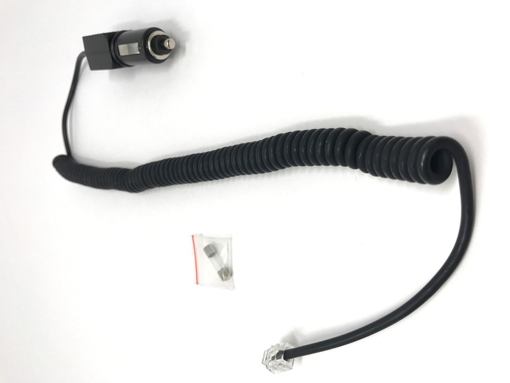 CAR Coiled Power Cord Replacement for Beltronics Vector V10 RADAR DETECTOR