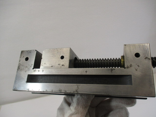 Toolmaker Machining Vise Grinding Screw Style Opens 3-1/4" Bronze Bushing EC