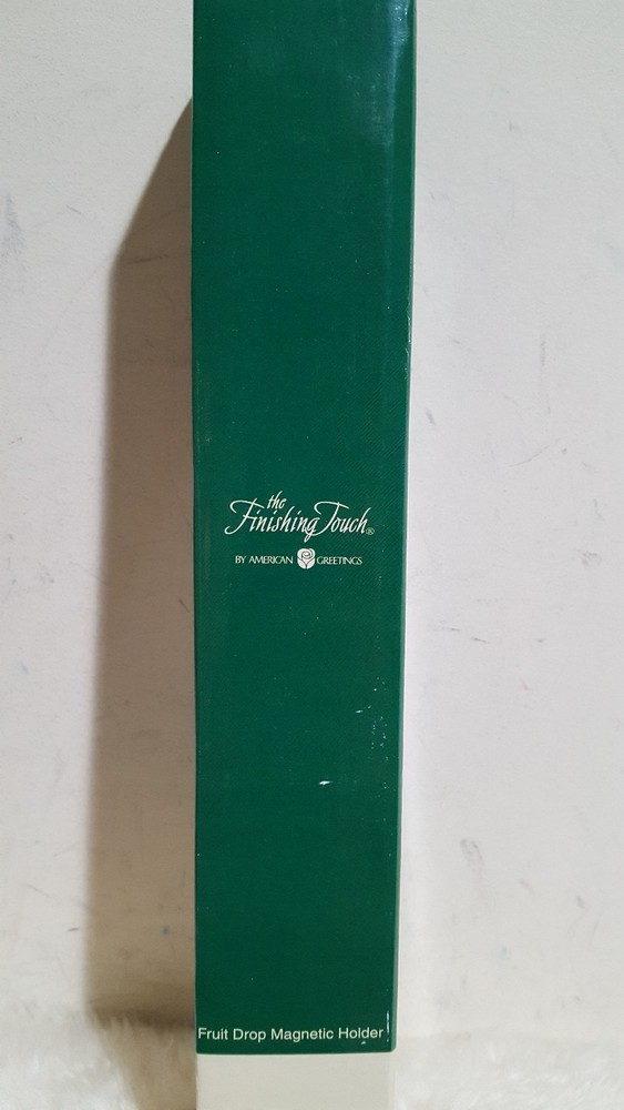 Fruit Drop Kitchen Magnets Holder American Greetings NIB
