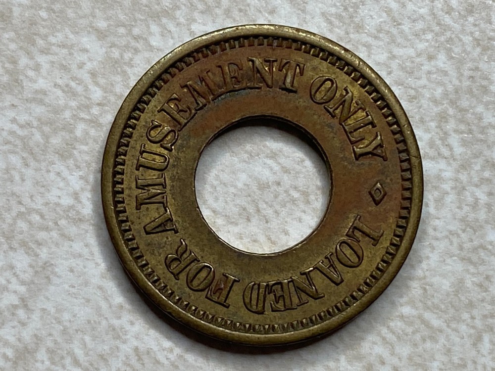 Amusement Slot Game Play Arcade Token T7248
