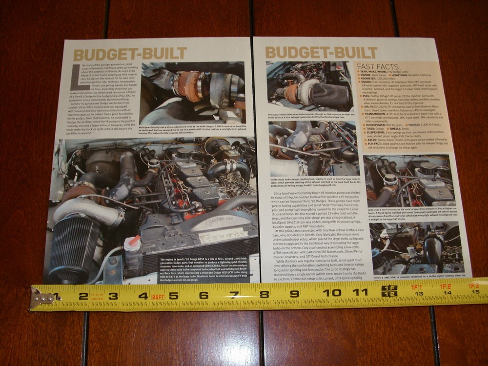 1992 DODGE D250 CUMMINS ORIGINAL 2014 ARTICLE