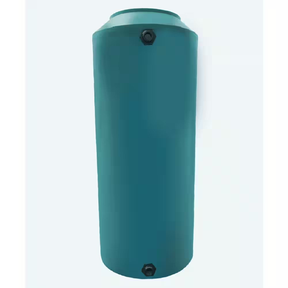 45 Gal. Green Vertical Water Storage Tank