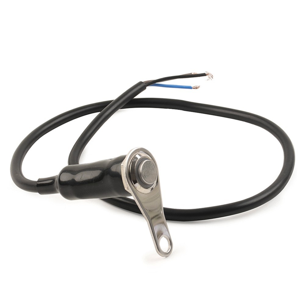 Motorcycle Switch ON/OFF Handlebar Mount Push Button Headlight Self-Return Blue