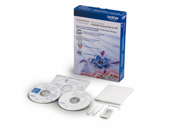 Brother 4-Needle Cutwork Kit for PR (Software Upgrade)