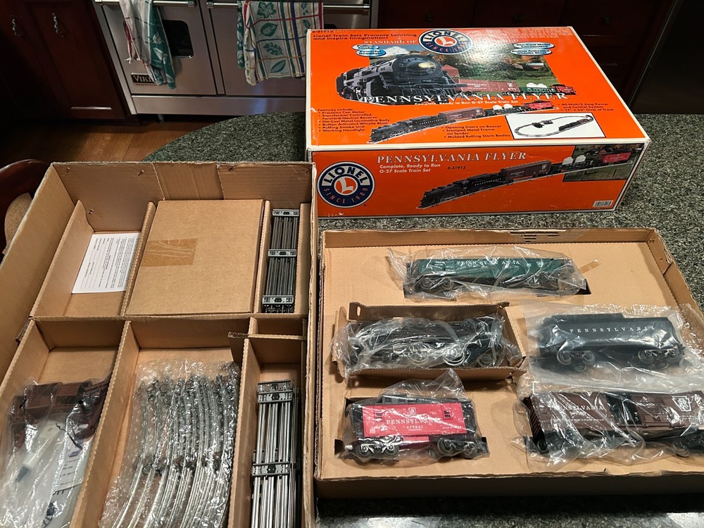 Lionel Pennsylvania Flyer model train set