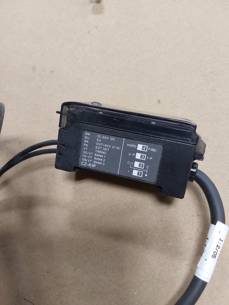 Keyence Amplifier Unit CZ-K1P