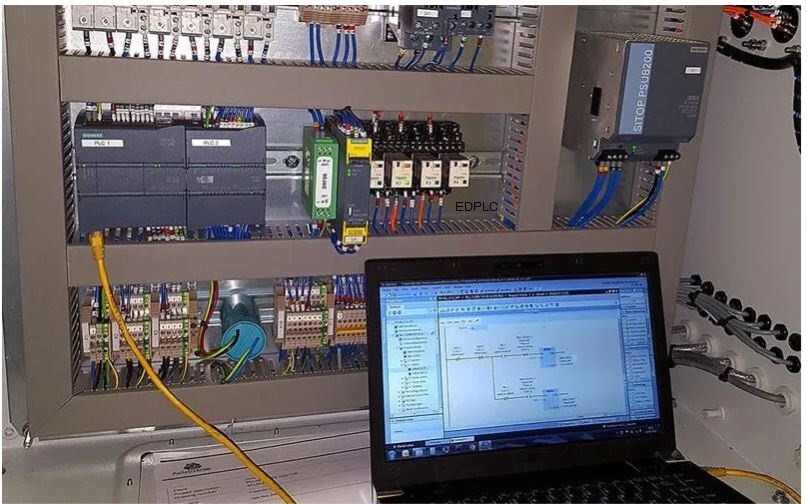 Automation PLC Programming Software, Ladder Logic Function w Simulator, examples