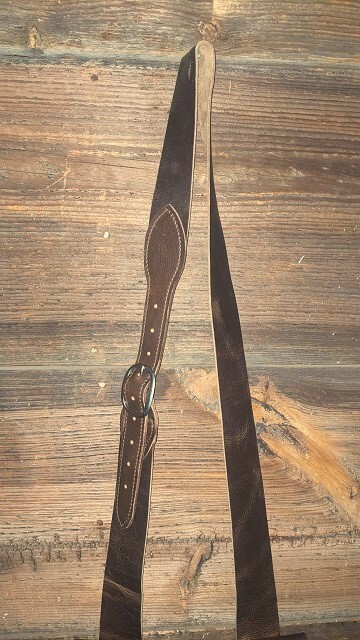 LEATHER MUZZLELOADER FRINGED POSSIBLES POUCH BAG