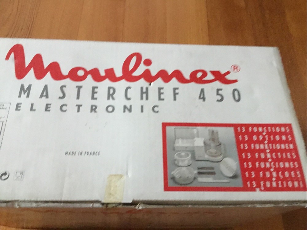 MOULINEX MASTERCHEF 450 Electronic 13 Functions NEW Vintage