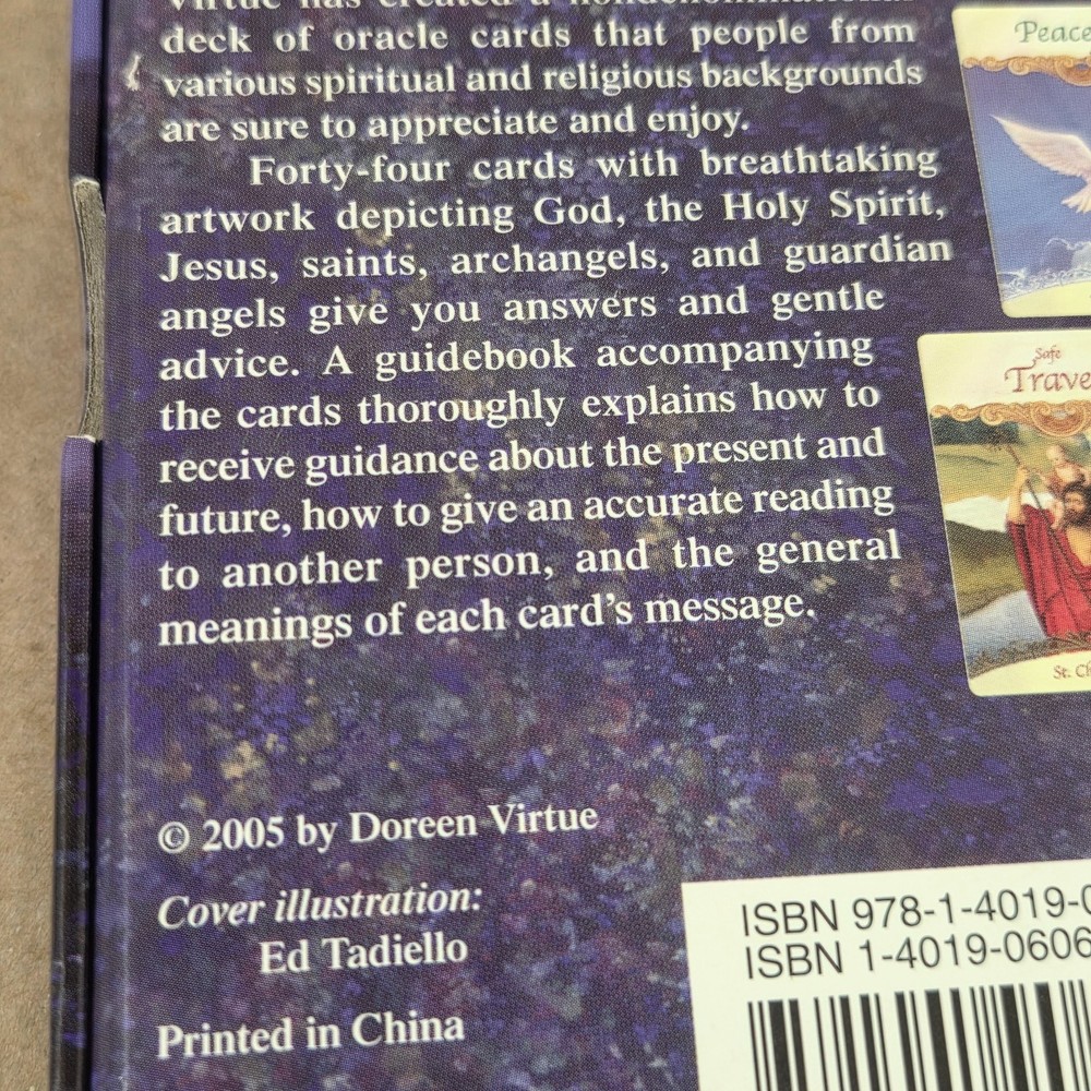Saints & Angels Oracle Cards Doreen Virtue Complete