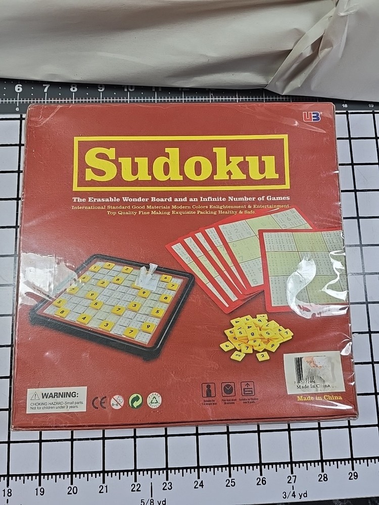Sudoku Number Puzzle Board Game -