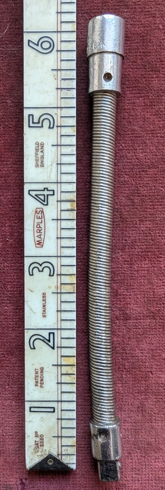 Vintage Tipco 9/32'' Flexible Socket Extension Bar (H)