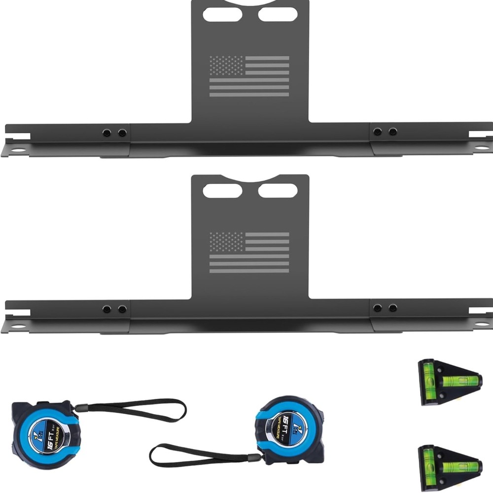 Wheel Alignment Tool Heavy Duty Toe Alignment Plates, No Caliper Removal Need...