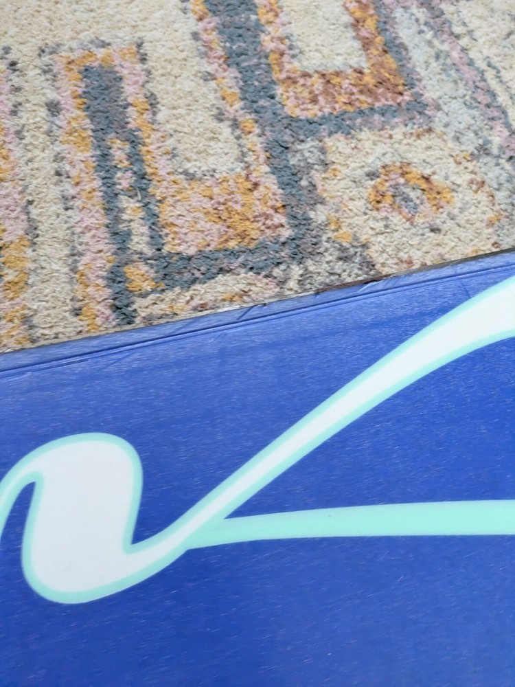 Burton e63 E deck 162cm Alpine Board Snowboard Vintage Asymmetrical Surf Style