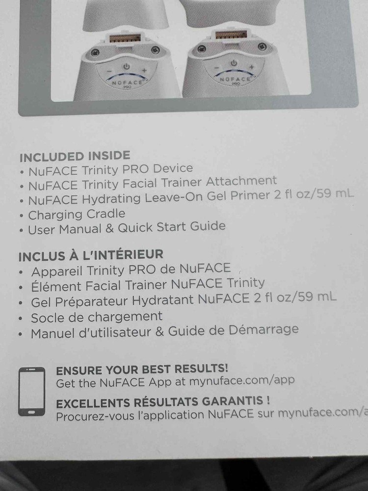 NUFACE Trinity PRO Facial Toning Kit Microcurrent Device NEW FDA Cleared
