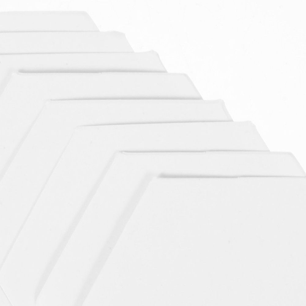 300 Pcs Hexagon Papers Decorative Patchwork Tool Hexagonal for Reusable