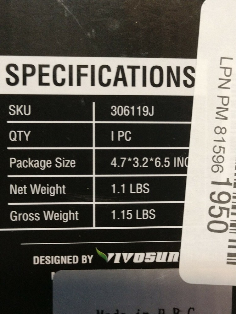 VIVOSUN Variable Vent Fan Speed Adjuster Inline Duct Fan Speed Controller