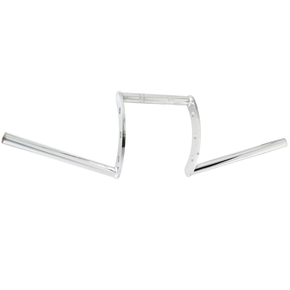 Chrome 22mm 7/8" Motorcycle Z Bars Handlebar Handlebars For Custom Chopper