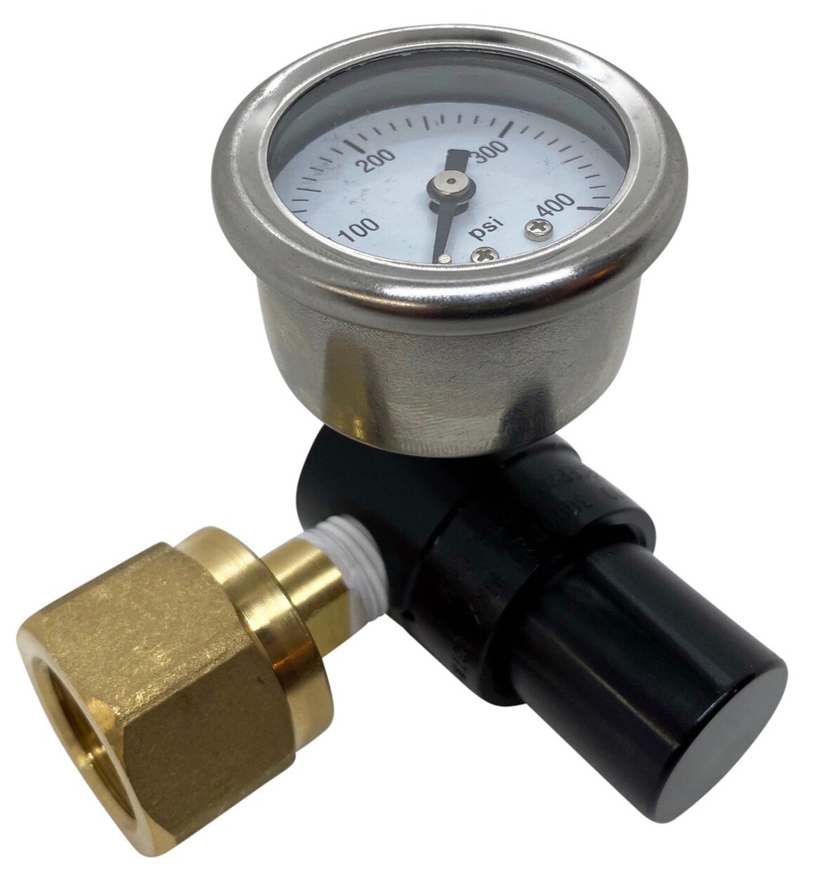 Co2 Air Shifter Compact Mini Aluminum Fixed Regulator 200 PSI