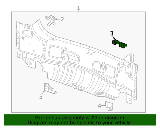 Genuine GM Upper Bracket 42588918
