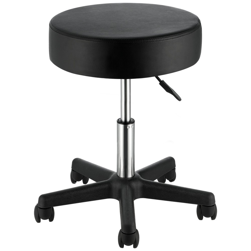 Rolling Stools with Wheels, 400 LBS Weight Capacity Adjustable Height Stool with