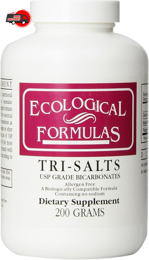 Ecological Formulas Tri Salts 200g Neutralizes Acidity Reagent Grade Quality