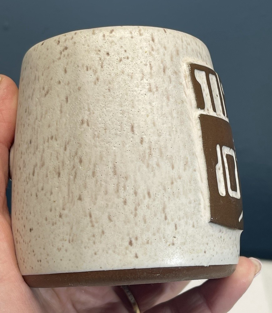 MPI Disk Drive SMD Control Data Coffee Mug Computer IBM July 1981 Commemorative