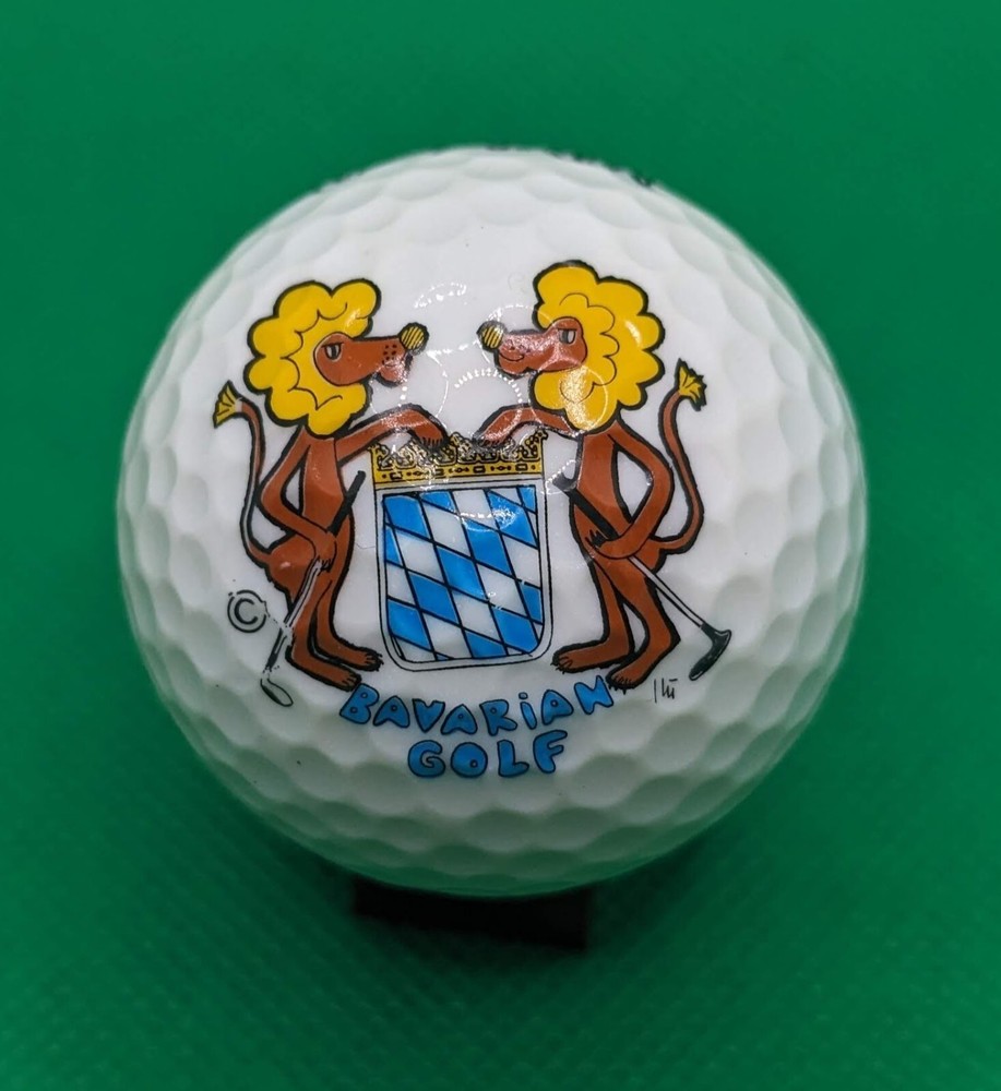 Unique Bavarian Lions Golf logo golf ball