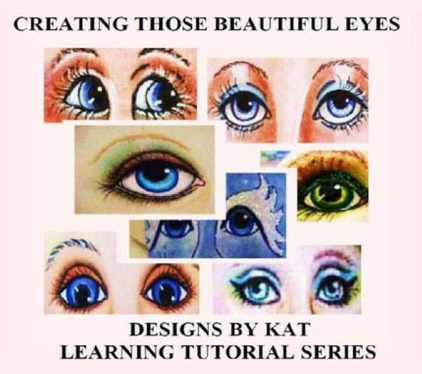 "Creating Those Beautiful Eyes" CD Class Tutorial by Kat Lees