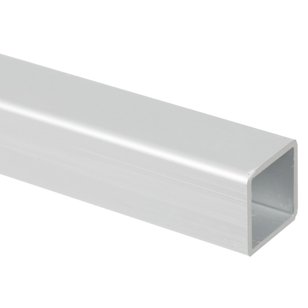 Universal Boat Trailer Crossmember Square Tube V-Bend Crossbar Aluminum Silver