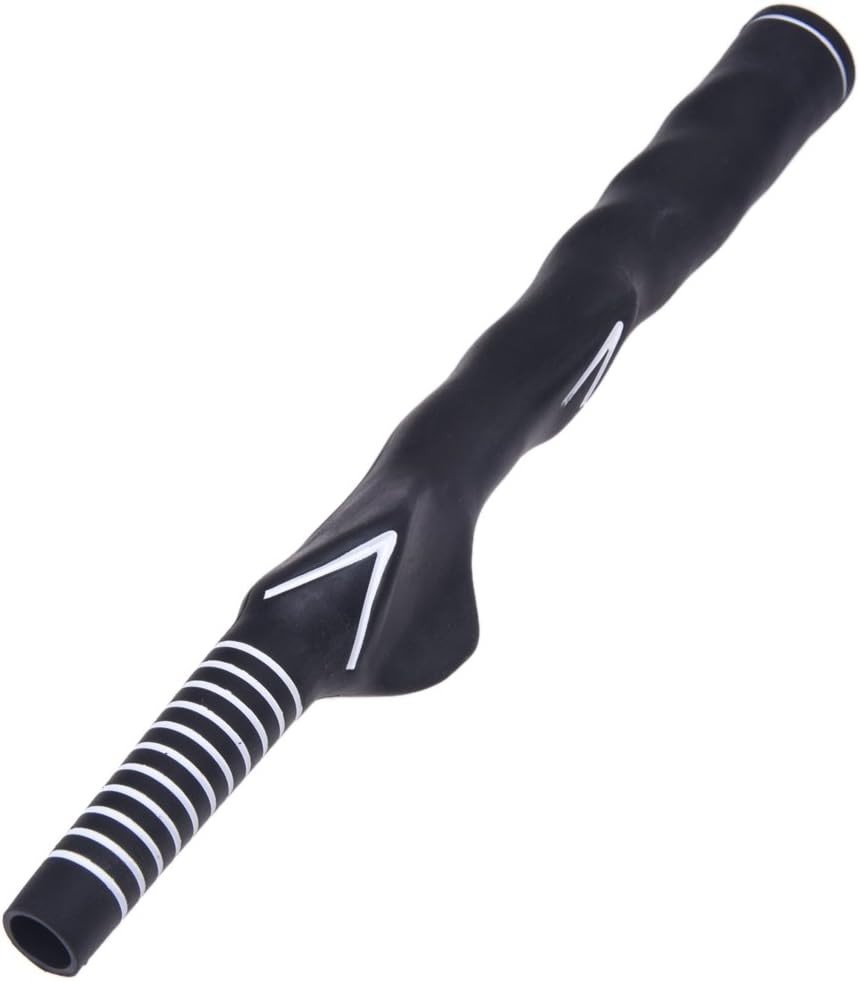 Right Handed Golf Swing Training Grip Trainer Golf Practice Tool Black