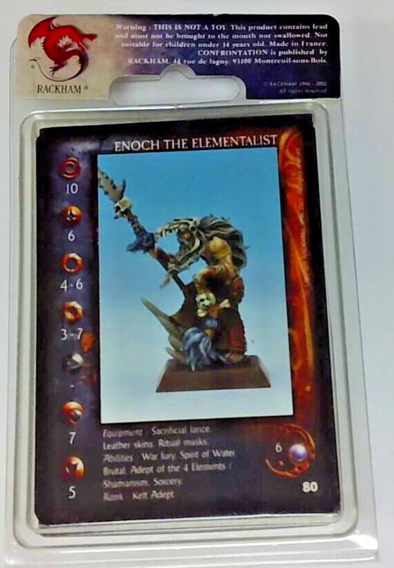 RACKHAM Confrontation Enoch The Elementalist BAMA02