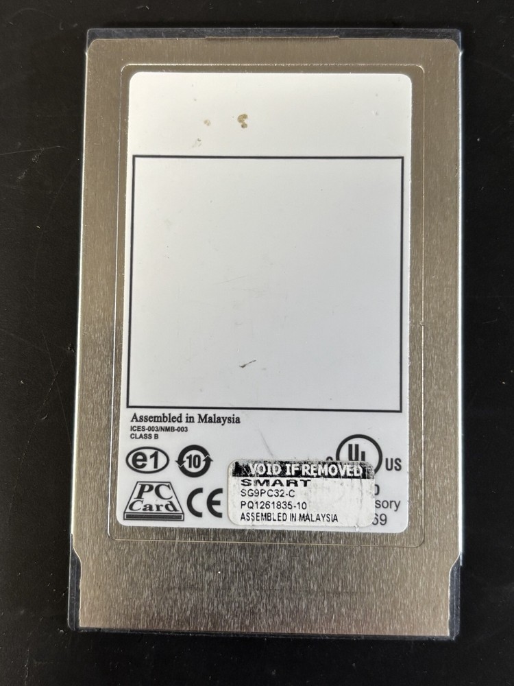 Smart Modular Technologies ATA PC Card 32KB SG9PC32-C