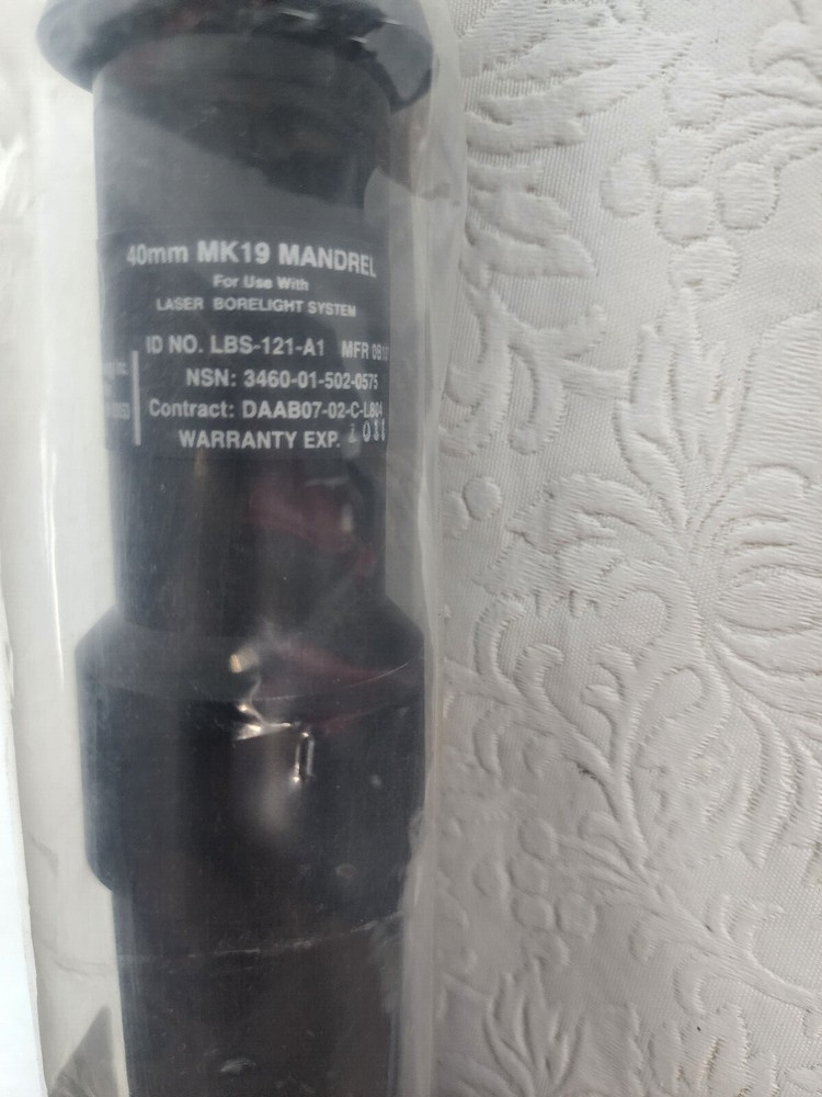 40mm MK19 Mandrel for Laser Borelight System