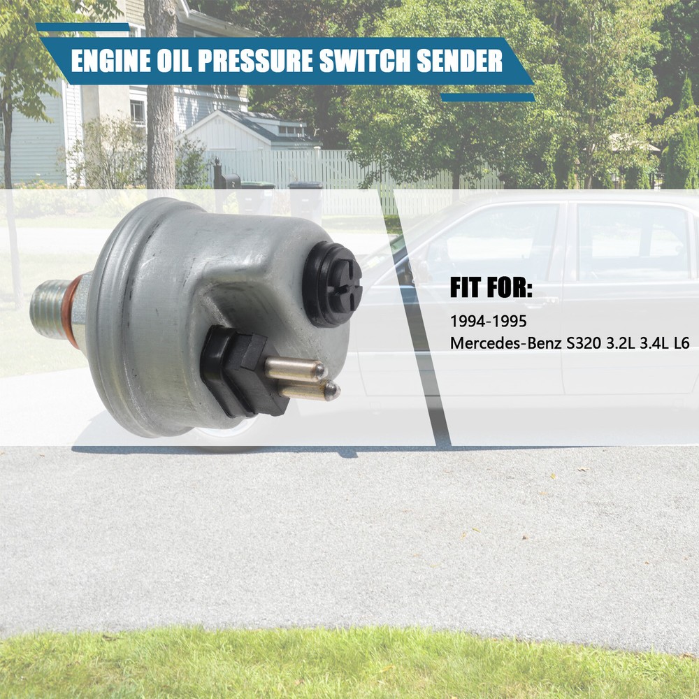 Oil System Pressure Sensor Control Switch Replace for 94-95 Mercedes-Benz