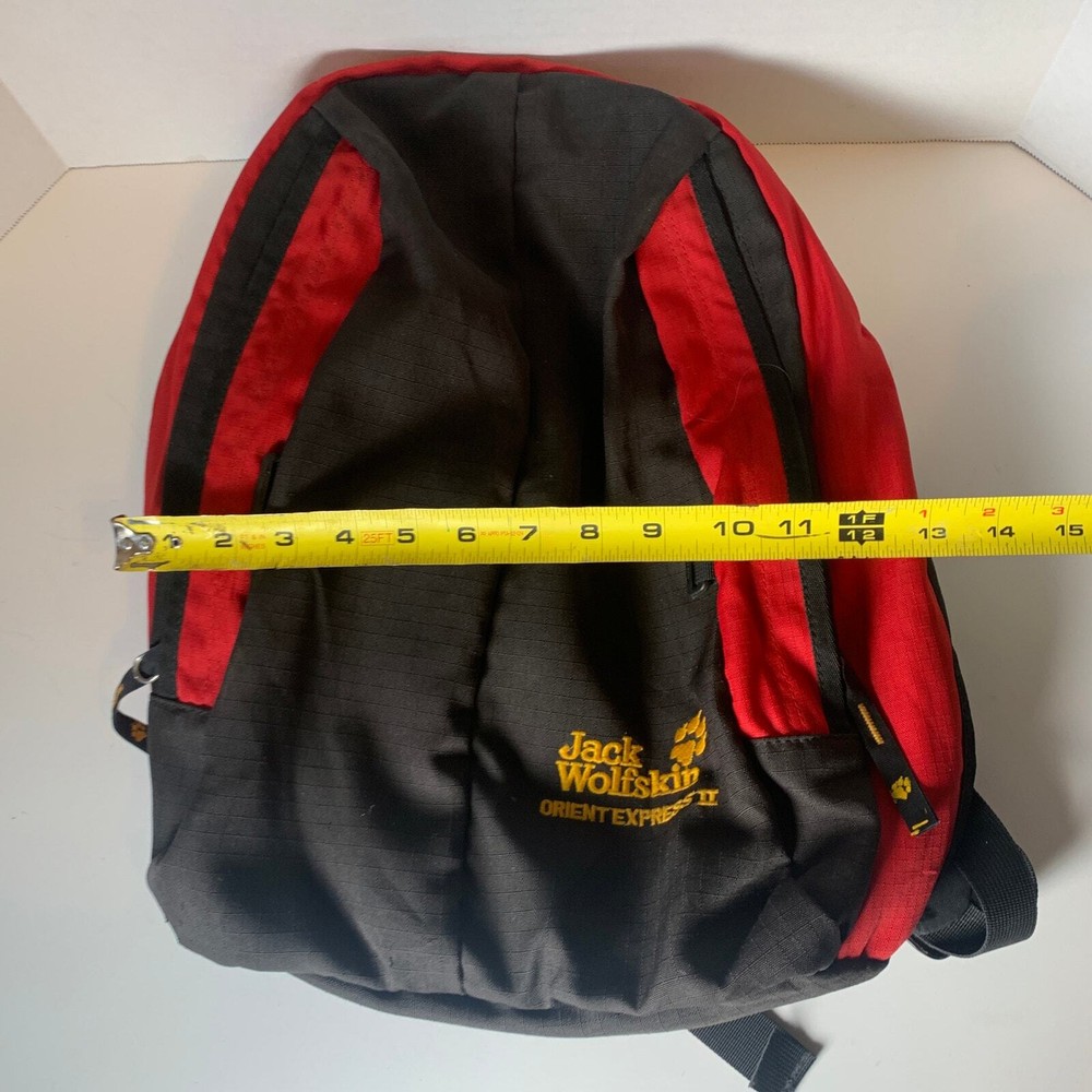 Jack Wolfskin Orient Express II Backpack Black Red