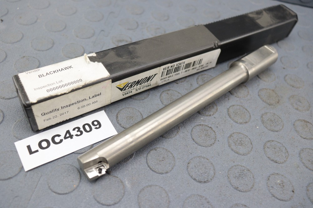 VERMONT BACK FACING INDEXABLE TOOL V3474 LOC4309